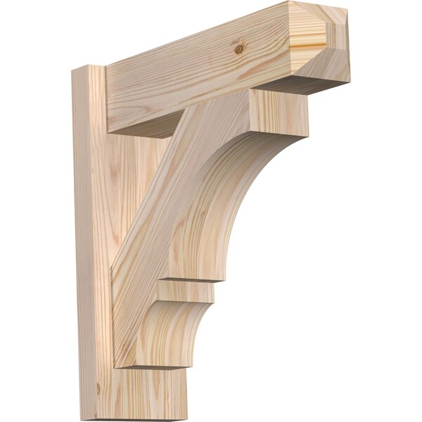 Ekena Millwork Balboa Smooth Craftsman Outlooker, Douglas Fir, 5 1/2"W x 18"D x 18"H OUT06X18X18BOA04SDF - main